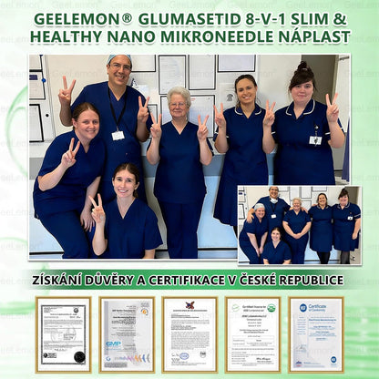 Oficiální prodejna BENU | 🎁 𝐆𝐞𝑒𝑙𝑒𝐦𝐨𝐧® Glum𝐚𝐬𝐞tide 8 v 1 – Zeštíhlující nano mikrojihlový náplast 🇨🇿 Jen 1× denně ✅ Viditelné změny za 7 dní – na obezitu, kardiovaskulární zdraví, diabetes a kloubní problémy